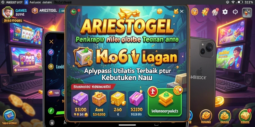 Tampilan intuitif ARIESTOGEL dengan fungsionalitas yang jelas dan mudah diakses.