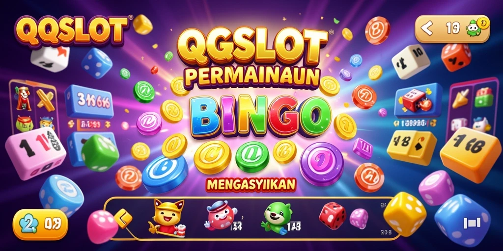 Tampilan gameplay seru dalam aplikasi QQSLOT Bingo.